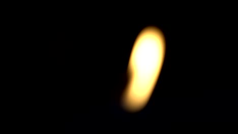 the light of candles on a black background. the light in the dark