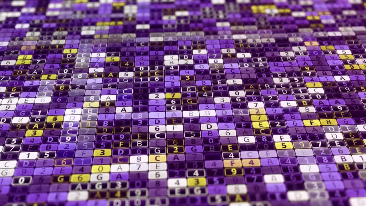 Abstract Data Matrix Background