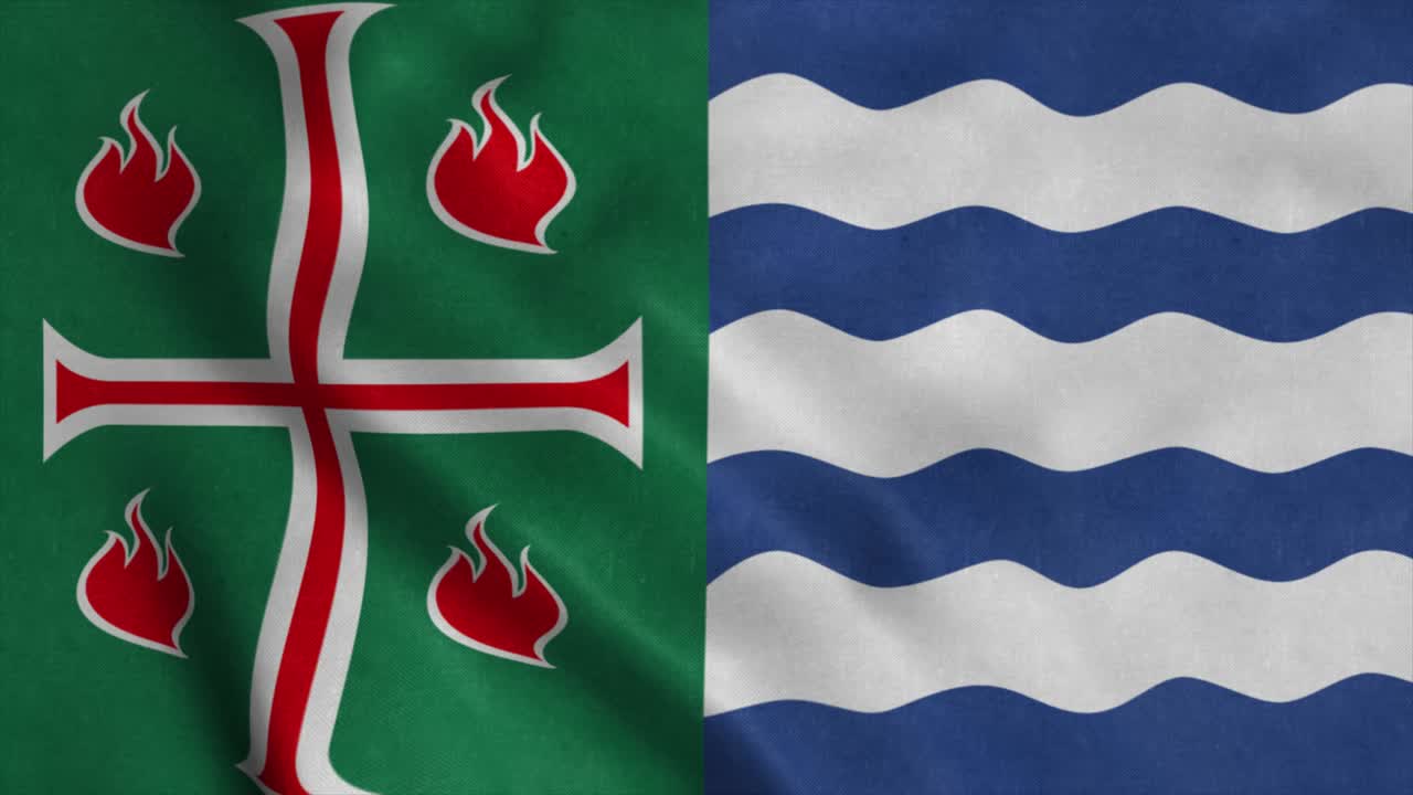 푸에르토리코의 마야구에스 발, 바람에 흔들리는 현실적인 발 배경