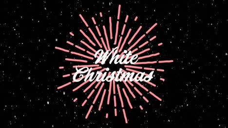 Animation-of-white-christmas-text-over-snow-falling