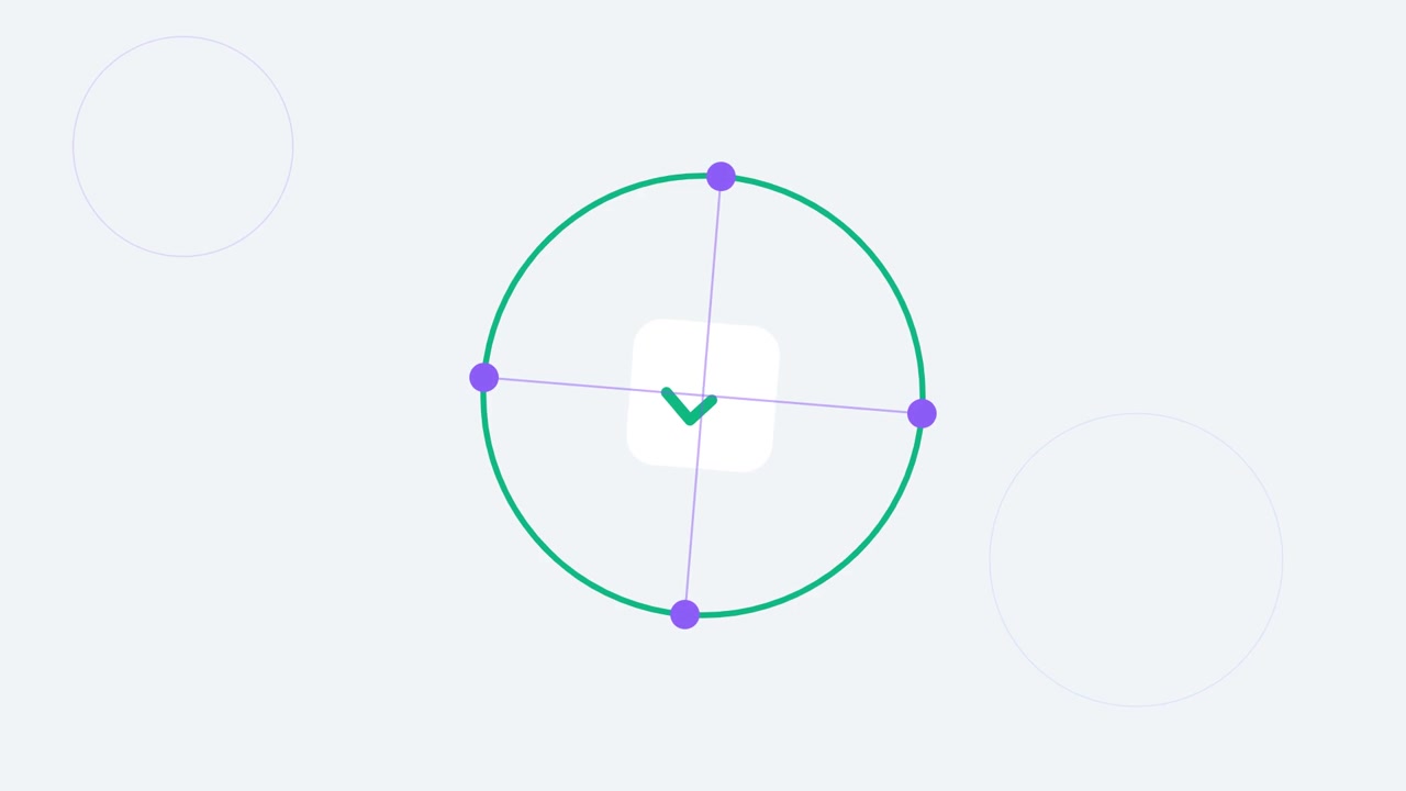 Animated Circular Progress Bar Completing with a Checkmark