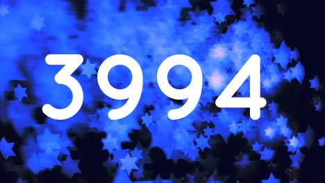estrellas y números