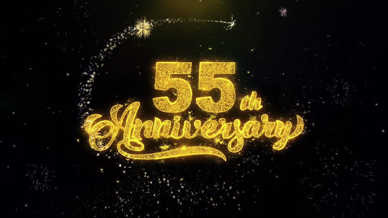 55th Anniversary Celebration Graphic