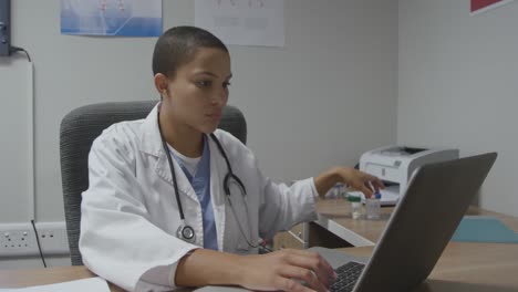 medical professionals working at a hospital