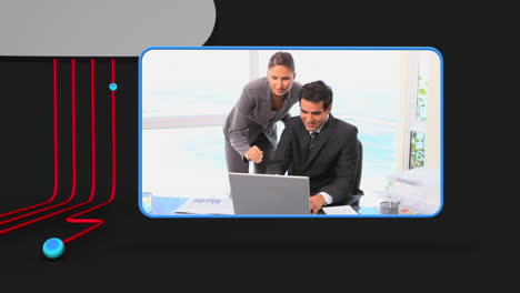 video de personas de negocios en una oficina