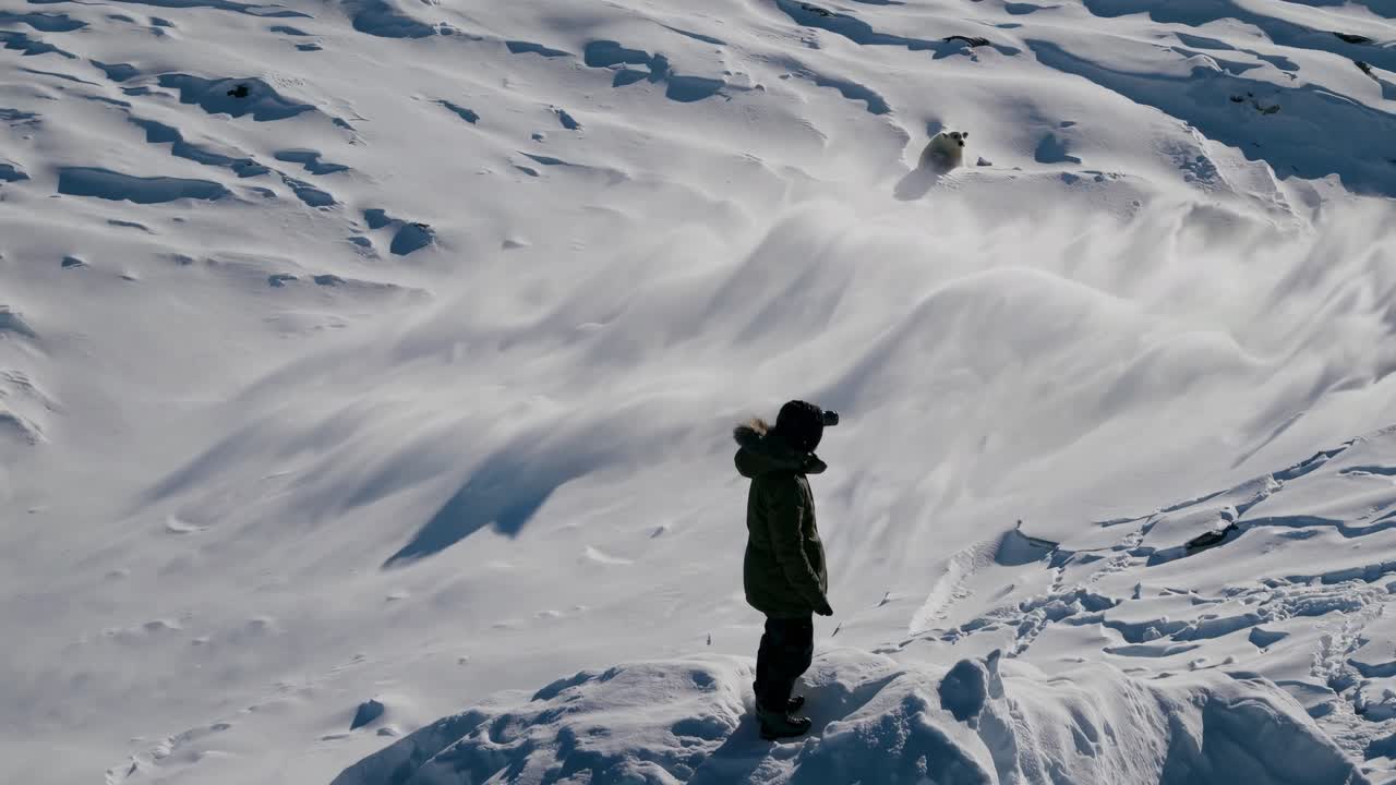 겨울의 산악 모험