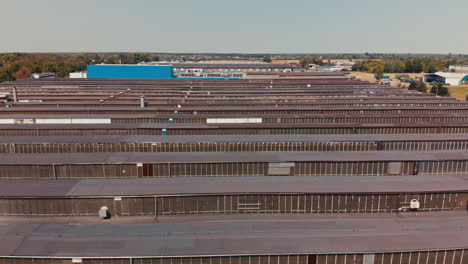aerial view of industrial complex