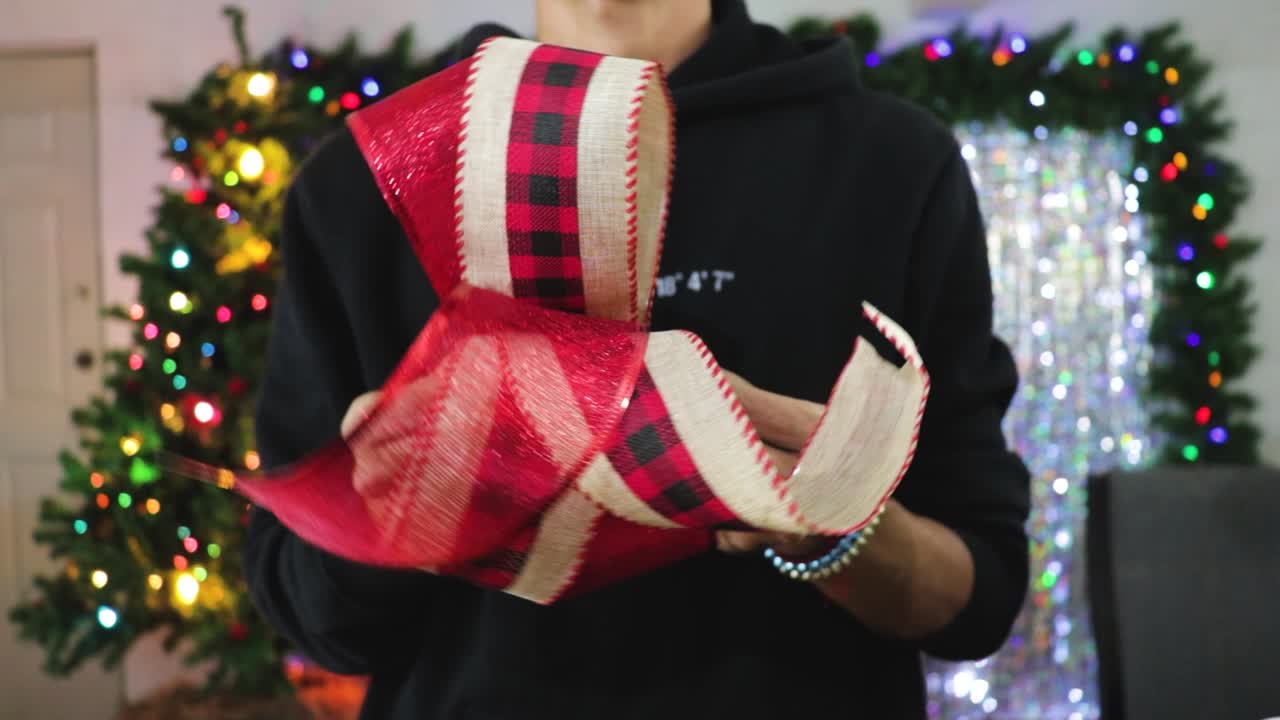 크리스마스 의 휴일 장식 을 준비 하는 것