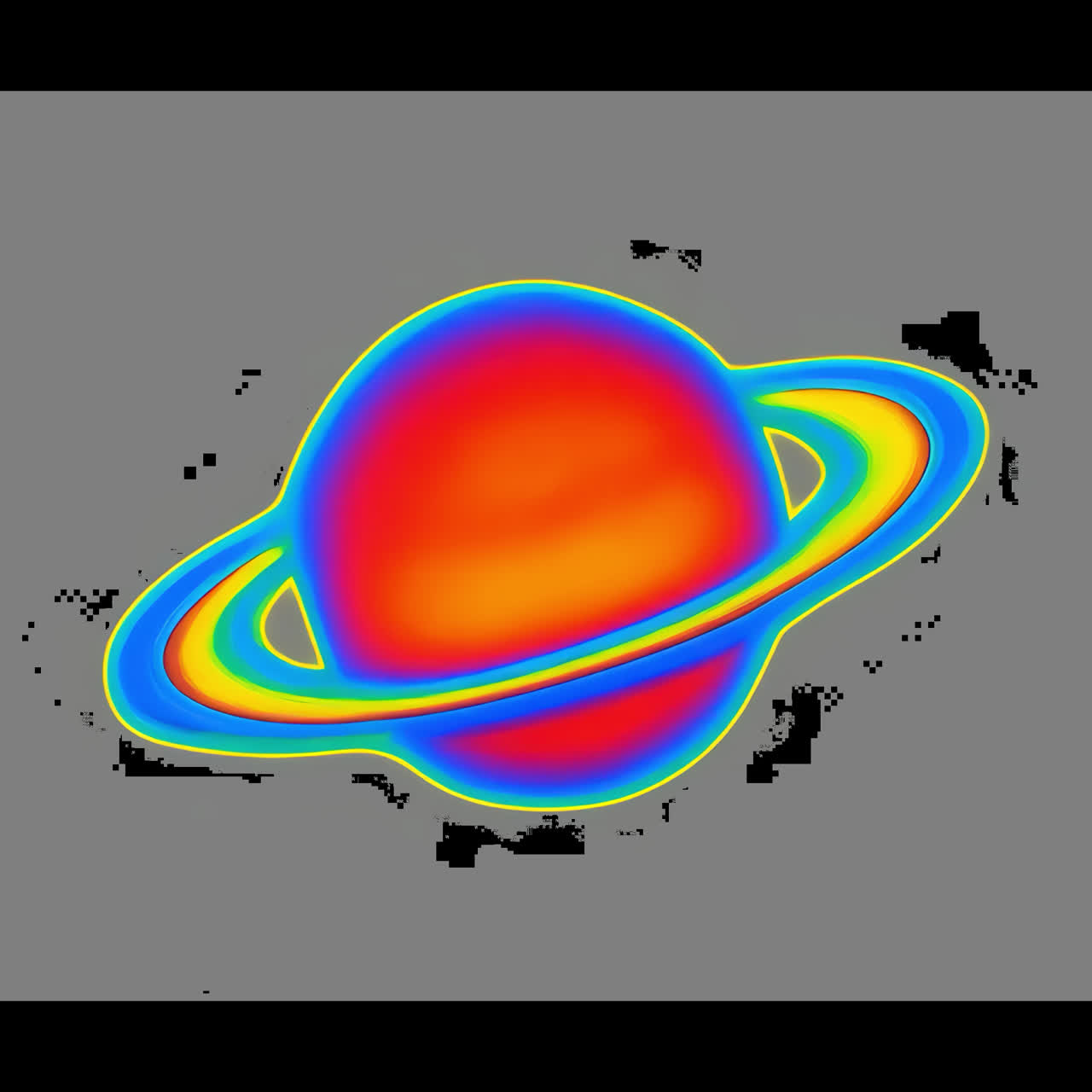 Image of Saturn with Rings