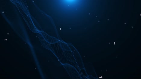 cyber space innovation connections in hud universe science tunnel technology networking background