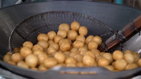 frying thai snack street food traditional favorite