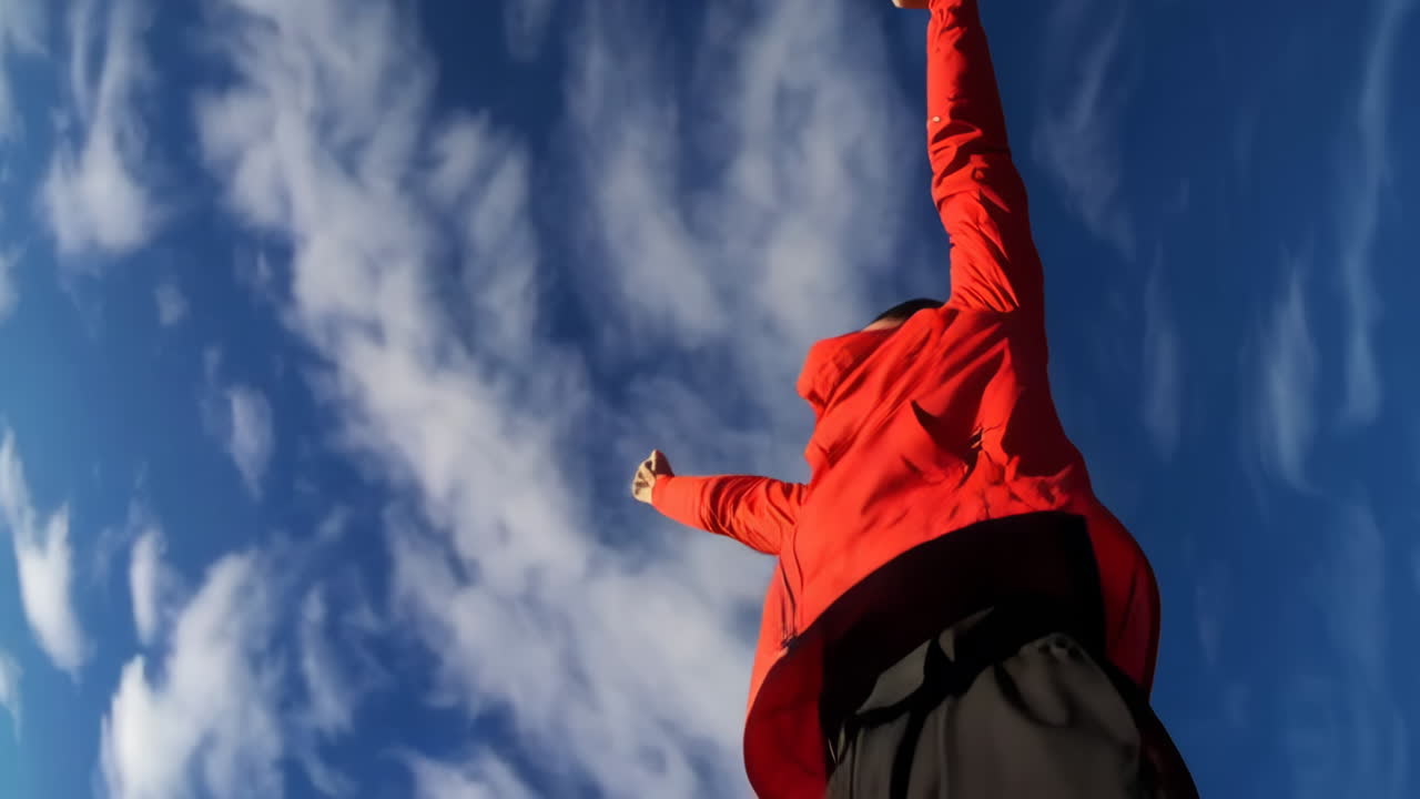 Hiking in the Mountains, Freedom and Adventure