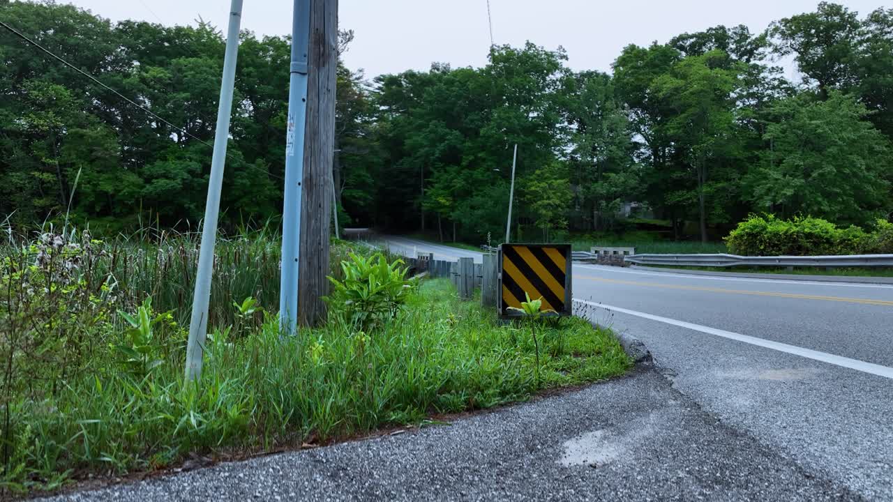 습지 다리 위의 저녁 블루스