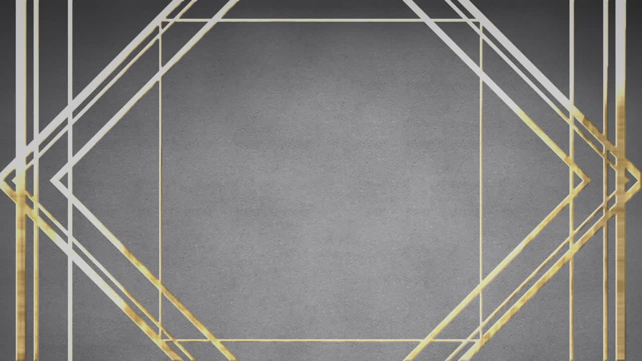 어두운 배경 에 있는 다채로운 네온 모양 의 애니메이션