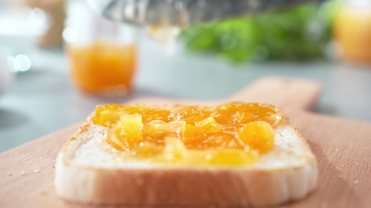 Toast with Orange Marmalade