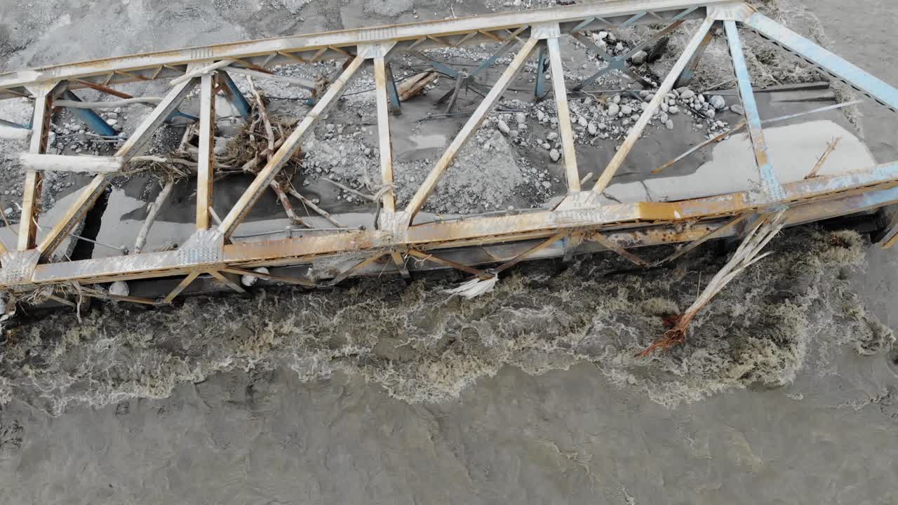 A vital bridge linking two villages in Nepal was washed away by powerful floods driven by extreme weather and global warming. The loss has isolated communities and exposed climate vulnerability