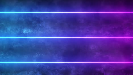 luces de neón coloridas futuristas en humo en movimiento en estilo cyberpunk