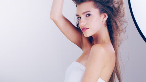 beautiful woman portrait