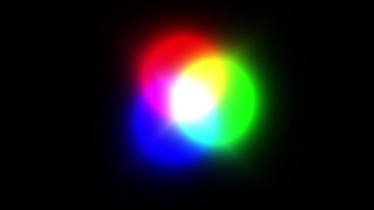 rgb colorido y suave diseño gráfico de movimiento abstracto. bucle sin costuras. animación de video. resolución 4k. perfecto para la revelación de logotipos, intro, outro.