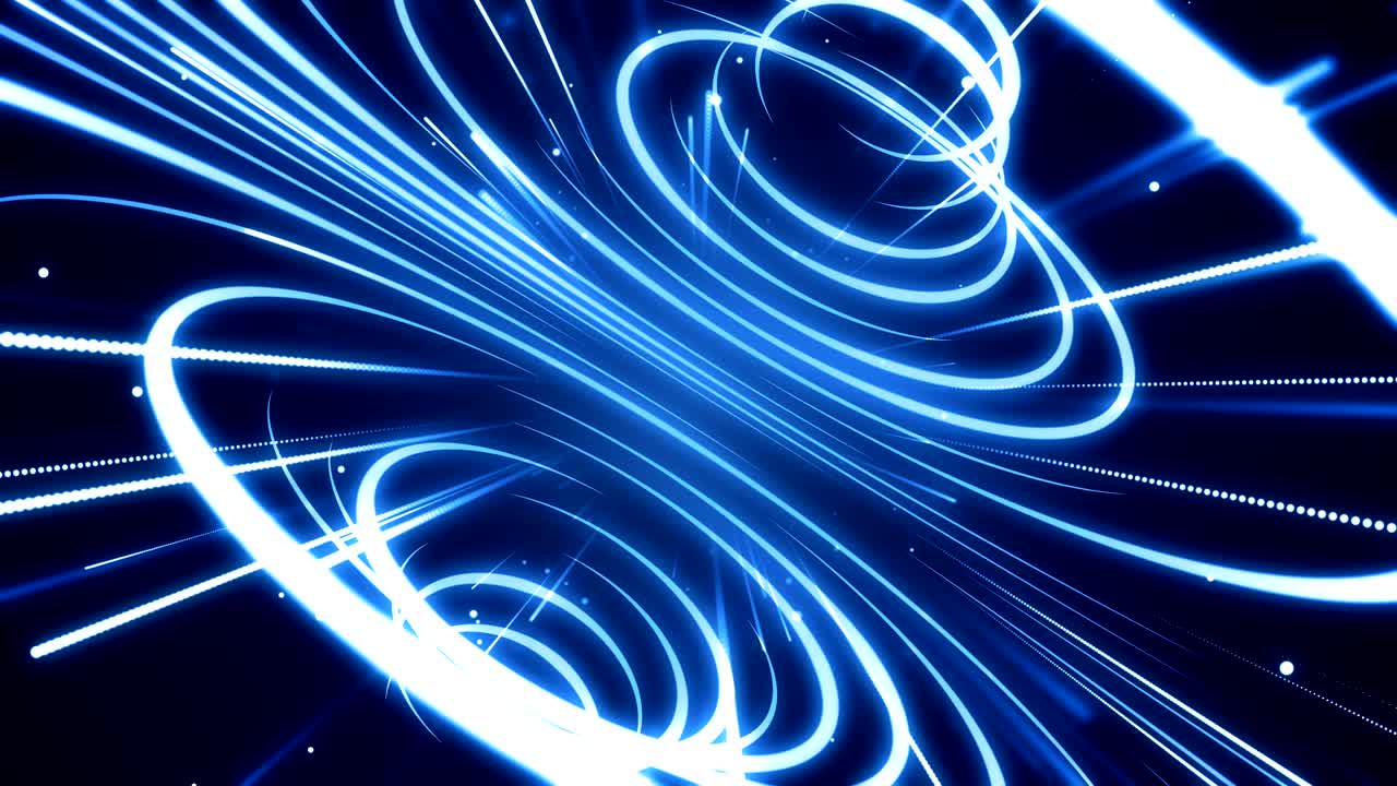 공간 줄무 복도