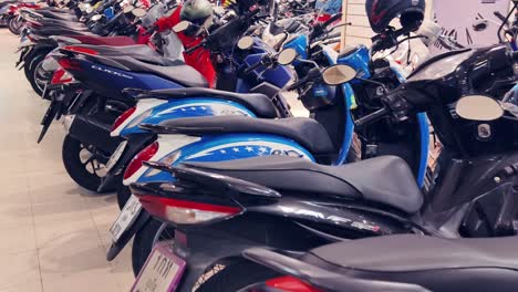 motor scooter showroom