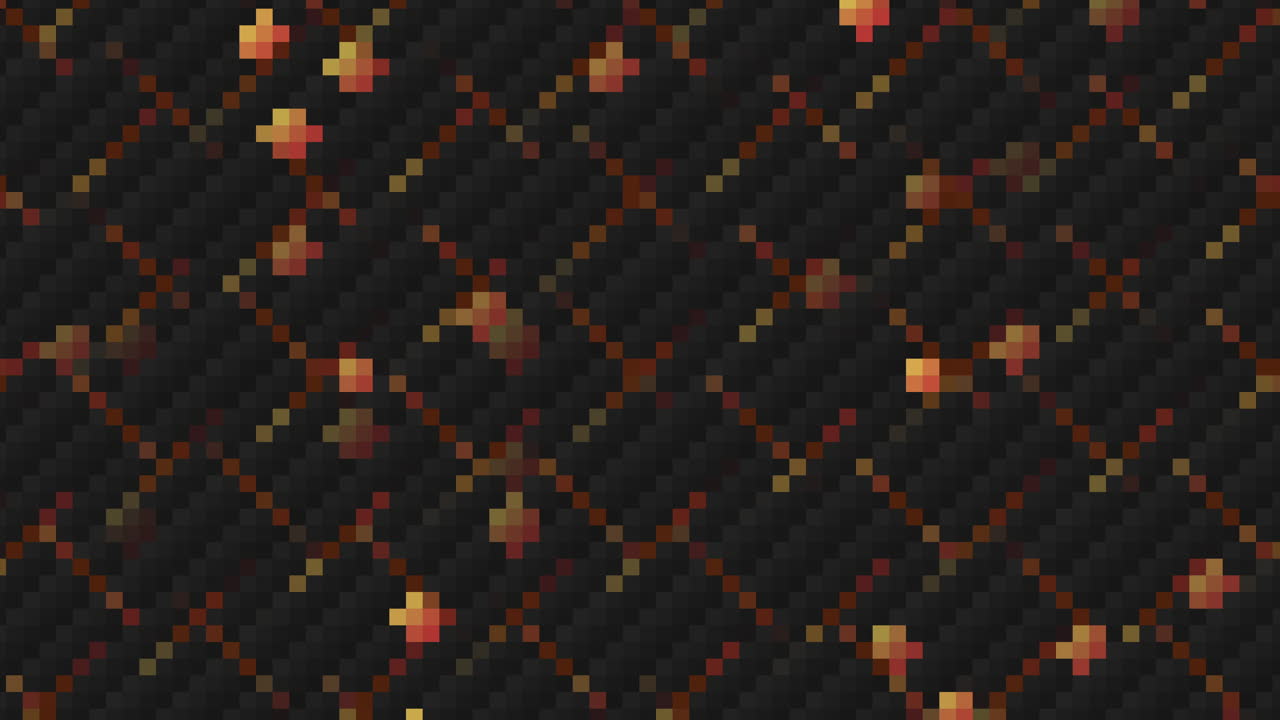 Gradient small pixels of wall in 8 bit of architecture