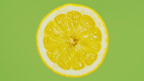 citrus lemon rotating.