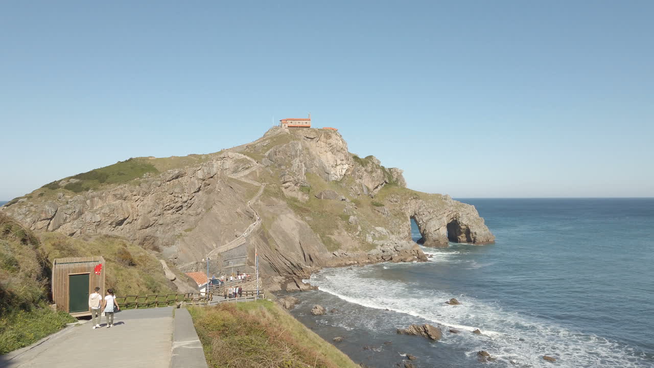 San Juan de Gaztelugatxe coastal view