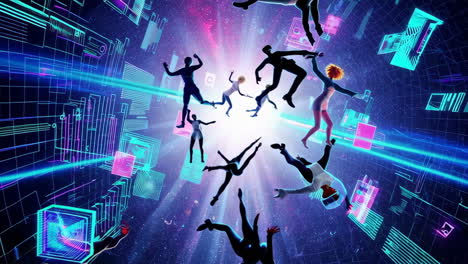 immersive virtual reality experience in the metaverse