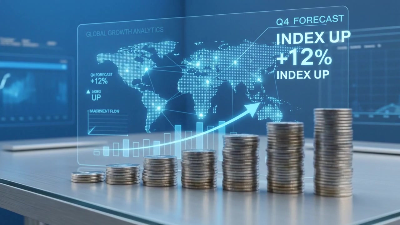 Dashboard for finansmarkedsdata med aktievækstdiagrammer og analyser