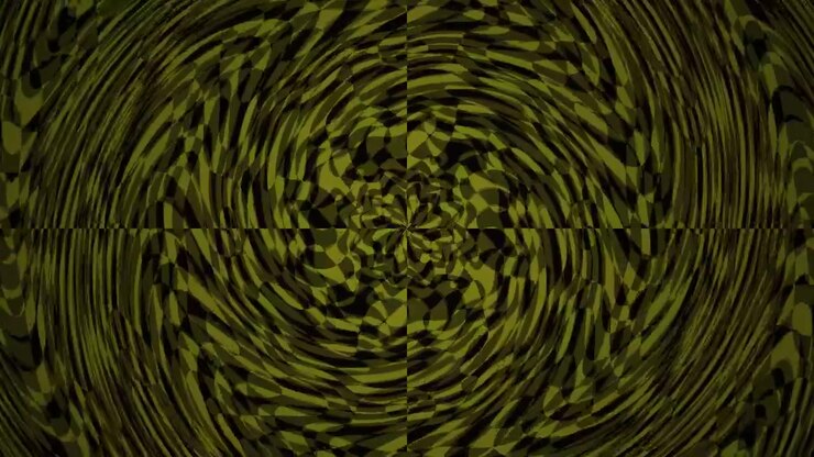 Abstract Geometric Checkerboard Pattern Morphing and Rotating