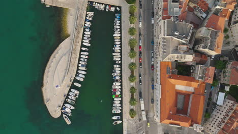 aerial shot of the city of split in croatia, europe-12