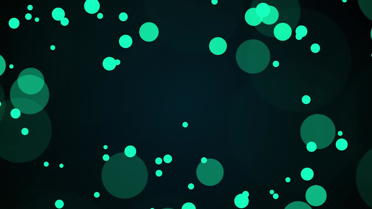 Abstract background with flat transparent particles. Computer generated 3d rendering