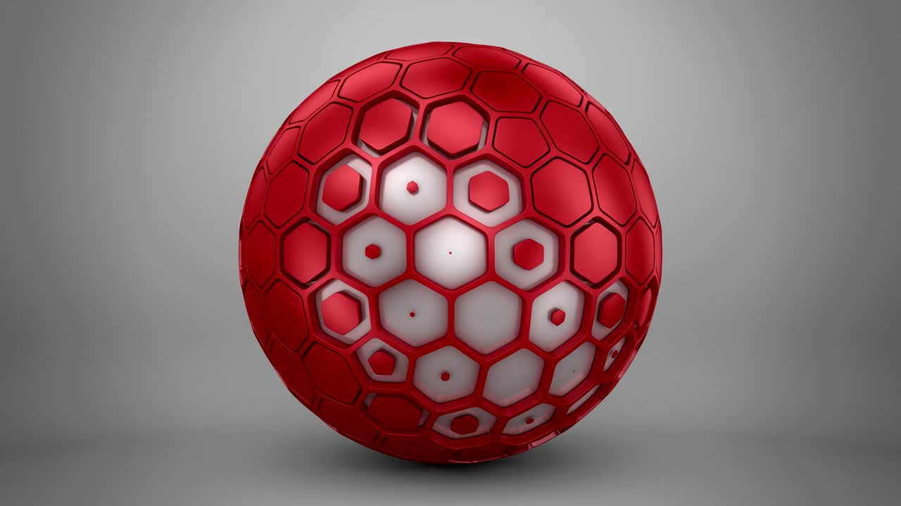 애니메이션 된 기하학적 모양