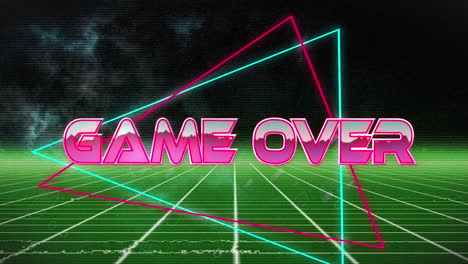 animación del juego en el espacio abstracto digital