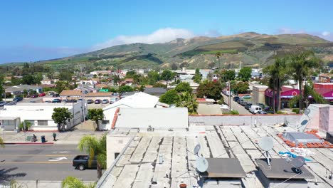 Aerial-Over-The-Avenue-Section-Of-Ventura-California-With-Businesses-And-Offices-Visible-Southern-California-Or-Los-Angeles-2