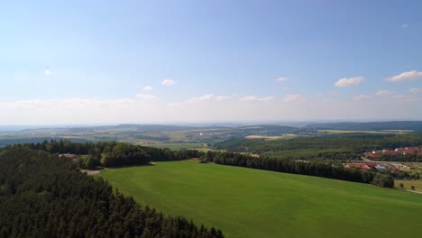 Aerial-view-of-Baden-Wurttemberg-Zollernalbkreis-Germany