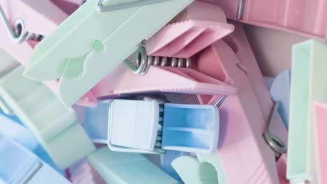 slow rotation of colorful clothespins for drying clothes the concept of washing clothes slow rotation of colorful clothespins for drying clothes the concept of washing clothes