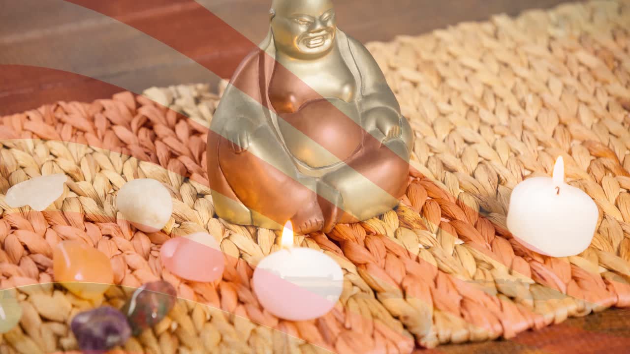 미국  ⁇ 발 위로 움직이는 부처님의 애니메이션