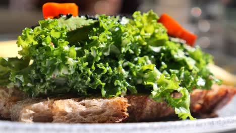 kale salad sandwich