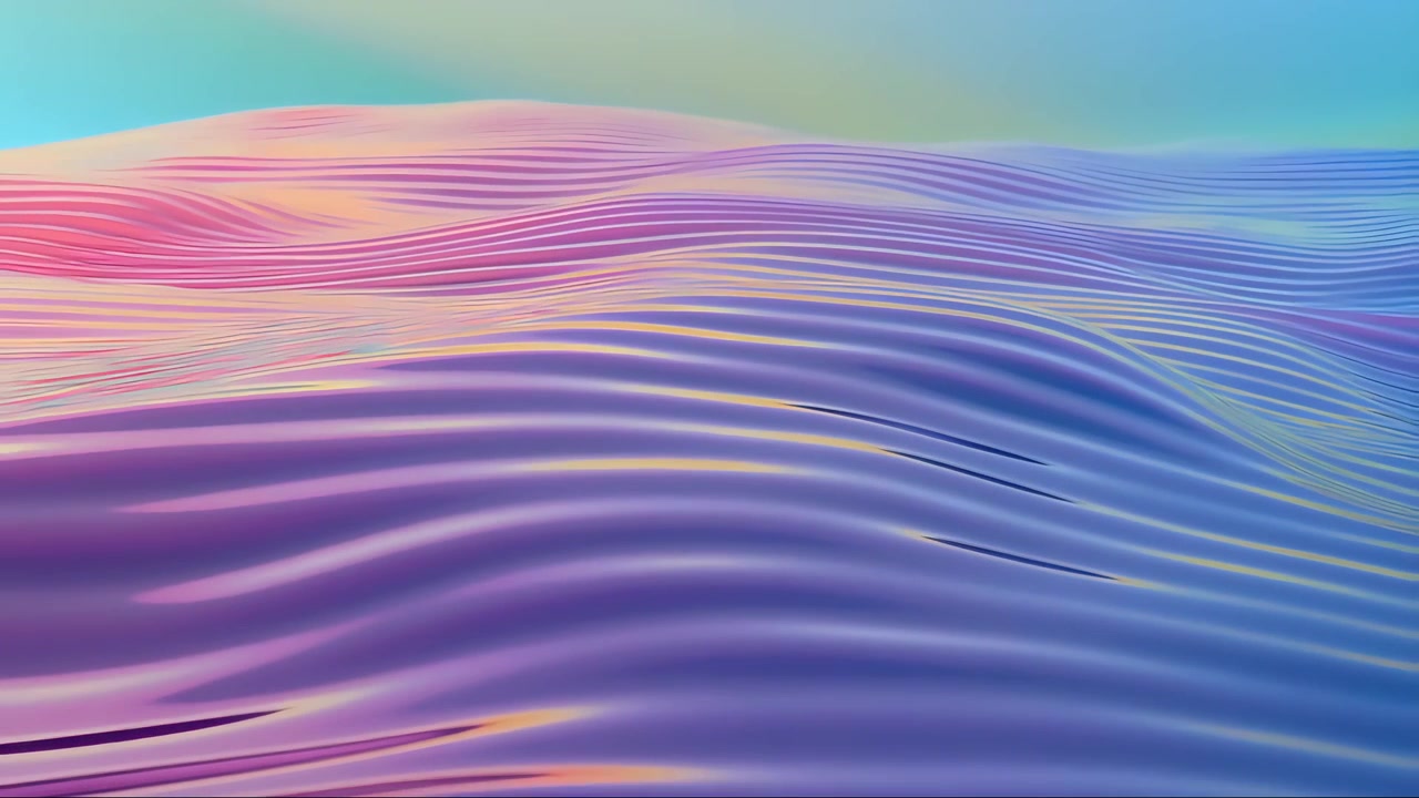 Abstract Fluid Motion Background 4K