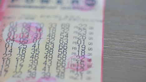 pan de ticker para la lotería de florida, juego de power ball