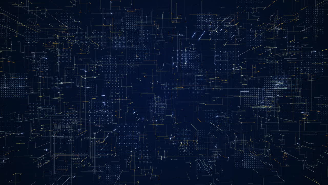 Futuristic Tunnel CG Animation