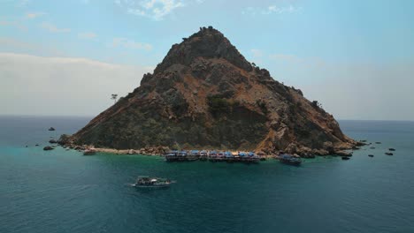stunning aerial footage captured by drone showcasing the crystal-clear turquoise waters and white sand beaches of suluada island - 4k cinematic drone footage - suluada - turkey_08