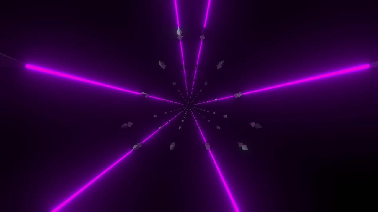 tunnel rosa luminoso astratto