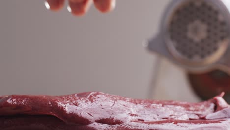 preparación de hígado crudo
