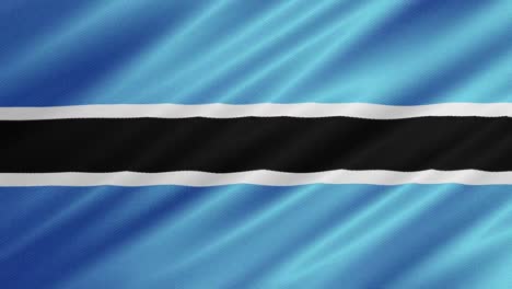 flag of botswana waving background