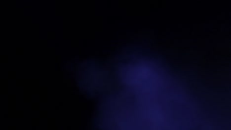 humo y niebla en el escenario en un concierto