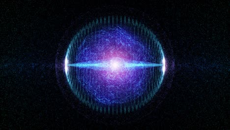 high energy particles flow inside a sphere, antigravity, magnetic field, nuclear fusion and gravitational waves concept