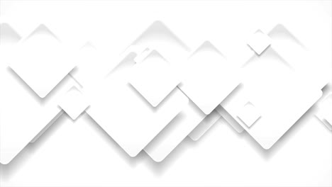 abstract tech gris cuadrados geométricos animación de video